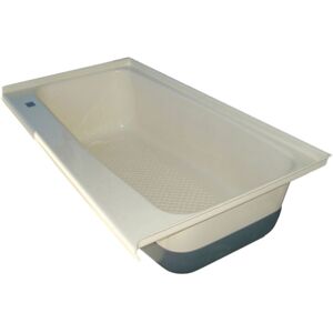 Icon 00478 Bath Tub Tu600Lh - Left Hand Drain, Polar White, 478