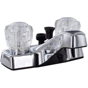 Phoenix Faucets By Valterra Dual Handle 4 Bathroom Diverter Faucet Chrome, PF212342"