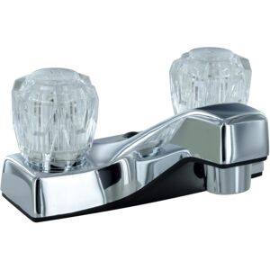 Phoenix Faucets By Valterra Dual Handle 4 Bathroom Faucet Chrome, PF212307"