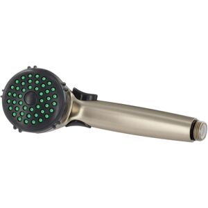 Phoenix Faucets By Valterra Single Function Handheld Shower Head With Trickle Shut Off, Brushed Nickel, PF276036