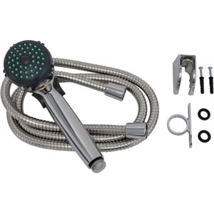 Phoenix Faucets By Valterra Single Function Handheld Shower Kit With Trickle Shut Off 60 Metal Chrome, 60in, PF276045"