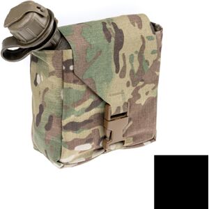 Raptor Tactical 2Q Canteen Pouch, Black, 2QC-BL