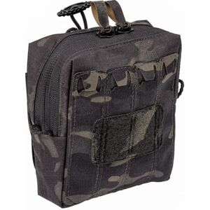 Raptor Tactical Medium Utility Pouch with ChemLights, Multicam Black, UPM-BM