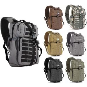 Red Rock Outdoor Gear Rambler 16L Sling Pack, Black, 80201BLK