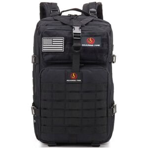 Roaring Fire 45L Tactical Backpack, Black, 19.6x11.8x11.8 inch, RF096 BK