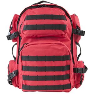 VISM Tactical Backpack, Red w/Black Trim CBR2911