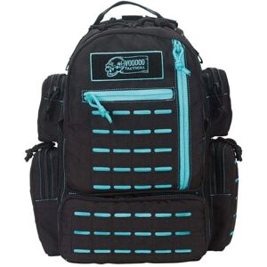 Voodoo Tactical Mini Tobago Pack w/Die Cut MOLLE, Black/Teal, 15-0058162000
