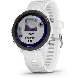 Garmin Forerunner 245 Music Watch, White, 010-02120-21
