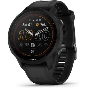 Garmin Forerunner 955 Solar Watch, 33mm Display, Silicone Strap, Black, 010-02638-00