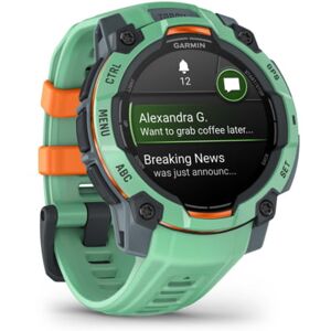 Garmin Instinct 3 Amoled GPS Watch, 45mm dia, Neotropic, 010-02936-01
