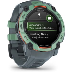 Garmin Instinct 3 Amoled GPS Watch, 50mm dia, Neotropic/Twilight, 010-03020-01