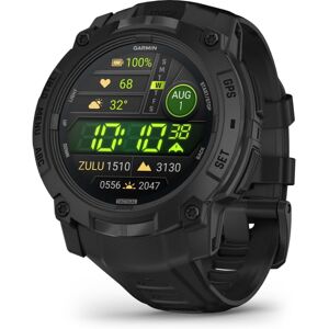 Garmin Instinct 3 Amoled Tactical Watch, Black, 50mm, Polymer/Aluminum, Black, Silicone, 010-03020-50