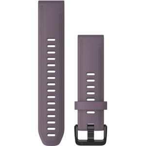 Garmin Quick Fit 20 Watch Band, Purple Storm Silicone, 20 mm, 010-12871-00