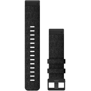 Garmin Quick Fit 22 Watch Band, Heathered Black Nylon, 22 mm, 010-12863-07