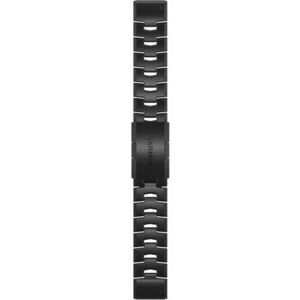 Garmin Quick Fit 22 Watch Band, Vented Titanium Bracelet with Carbon Gray DLC, 22 mm, 010-12863-09