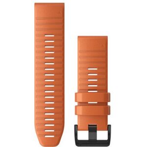 Garmin Quick Fit 26 Watch Band, Ember Orange Silicone, 26 mm, 010-12864-01
