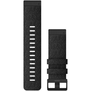Garmin Quick Fit 26 Watch Band, Heathered Black Nylon, 26 mm, 010-12864-07