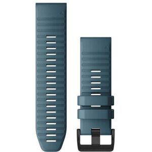 Garmin Quick Fit 26 Watch Band, Lakeside Blue Silicone, 26 mm, 010-12864-03