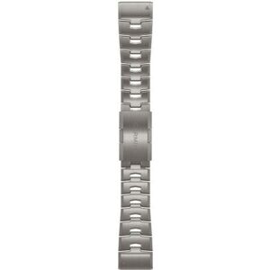 Garmin Quick Fit 26 Watch Band, Vented Titanium Bracelet, 26 mm, 010-12864-08