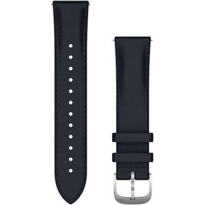 Garmin Quick Release Band, 20 mm, Navy Italian Leather w/Silver Hardware, 010-12924-20