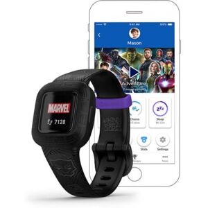 Garmin Vivofit jr3 Kids Fitness Tracker, Black Panther, 010-02441-30