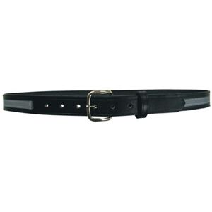 Boston Leather 1 1/4 Off Duty Belt, Black/gray - 6580R-1-46