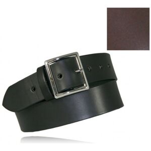 Boston Leather 1 3/4 Garrison Stretch Belt, Brown - 6505E-BRN-3-30-BLK