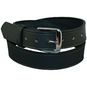 Boston Leather Traditional 1 1/2 Off Duty Belt, Black - 6582-3-36