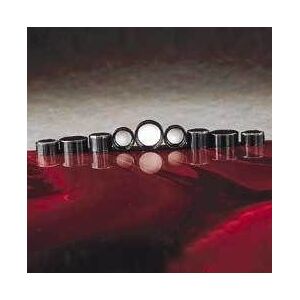 Qorpak Black Phenolic Screw Caps, Pulp/Vinyl Liner, Qorpak CAP-00103, Case