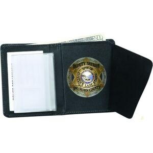 Strong Leather Badge Wallet - Dress - 79610-0522