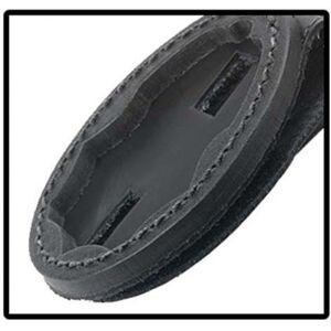 Strong Leather Company - Double Thick Recessed Badge Holder For Neck Or Belt - 807X7-0152