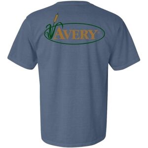 Outdoors Avery Signature Short Sleeve Tee - Men's, Blue Jean, Medium, 43206