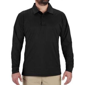 Propper EdgeTec Long Sleeve Polo - Men's, Black, 5XL, F58245M0015XL