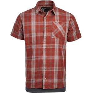 Vertx Guardian Stretch Short Sleeve Shirt - Men's, Mahogany Block Plaid, Large/Regular, 1432 MBP Large
