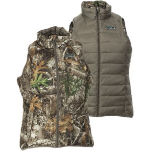 DSG Outerwear Reversible Puffer Vest - Women's, Realtree Edge/Stone, Small, 515004