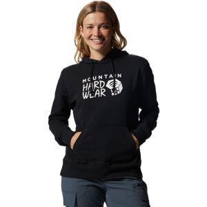 Mountain Hardwear Logo Pullover Hoody - Women's, Medium, Black, 2016791010-Black-M