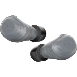 AXIL XCOR Digital Tactical Earbuds, 19-29 dB, In The Ear, Black, XCORDIGR