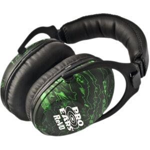 Pro Ears ReVo NPR 26 Passive Hearing Protection Earmuffs, Zombie Edition, PE-26-U-Y-017