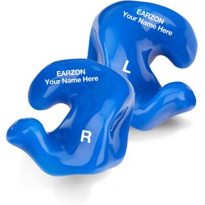 WildEar EarzON Custom Soft Silicone Ear Plugs, Blue, CHPD-S-BLUE