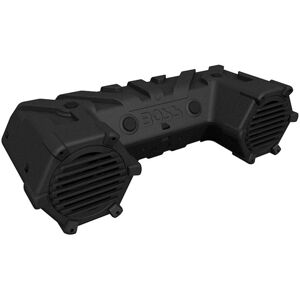 Boss Audio ATV Sound System w/ 8in 700W Marine Speakers, Bluetooth and Dual LED Light Bar, Black, ATVB95LED