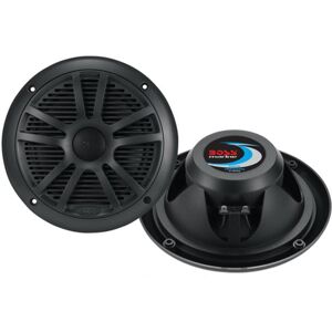 Boss Audio MR6B 6.5 Dual Cone Marine Coaxial Speaker Pair - 180W - Black, MR6B"