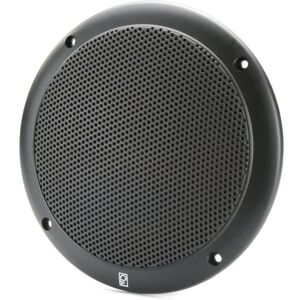 "Poly-Planar 6 2-Way Coax-Integral Grill Marine Speaker - Pair Black, MA4056B"