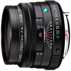 Pentax HD-FA 77mm F1.8 Ltd Lens, Black, 27880