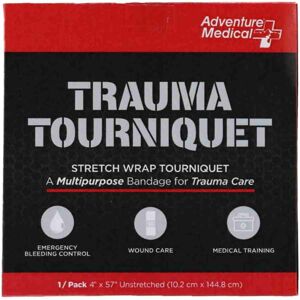 Adventure Medical Kits Adventure Medical Trauma Tourniquet, Multi, 4x57in, 2064-0017