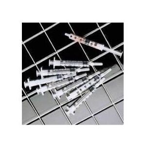 BD Medical Syringes w/ Slip Tip, Sterile, 5ml, Pack of 125, 309647-PK