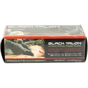 North American Rescue Medium Talon Gloves, Black, Medium, NAR70-0002