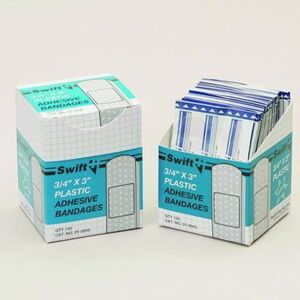 North Safety Products/Haus Bandage Adh 3/4x3in 100/bx 010045, Unit BX