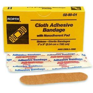 North Safety Products/Haus Bandage Adh Cloth 1X3IN 28001, Each