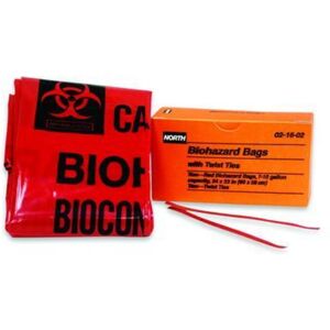 North Safety Products/Haus Biohazard Bags 21602, Package