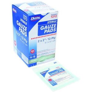 North Safety Products/Haus Gauze Pads Sterile 2x2 Pk100 067622, Unit PK